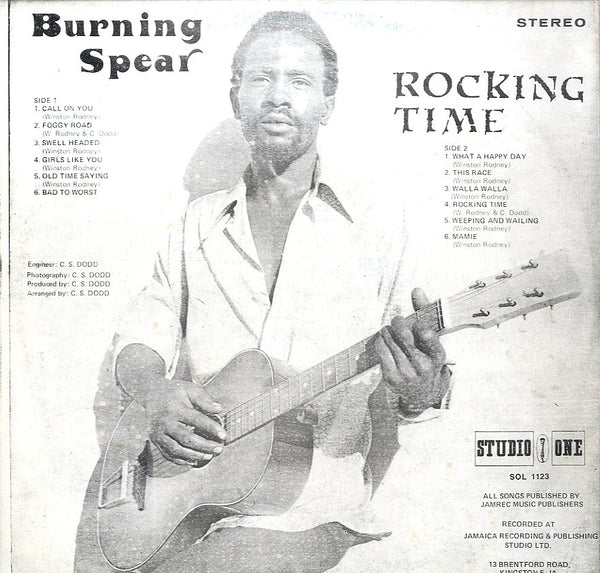BURNING SPEAR [Rocking Time]