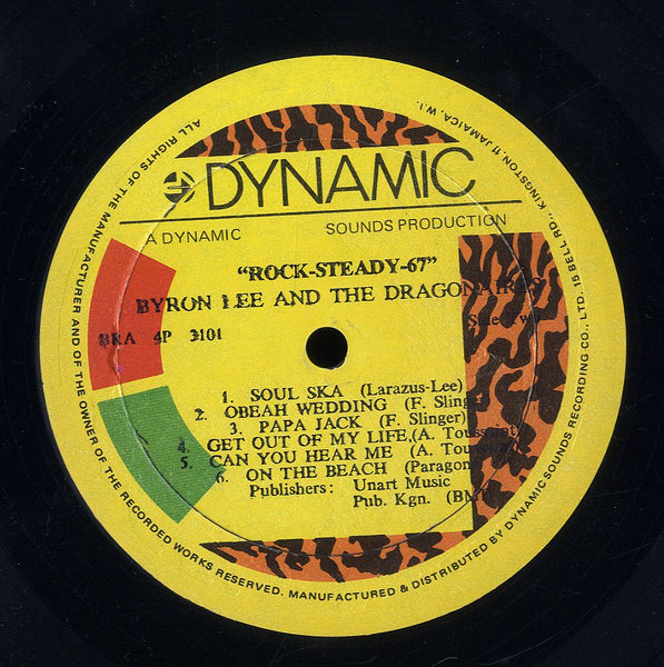 BYLON LEE & THE DRAGONAIRES [Rock Steady '67]