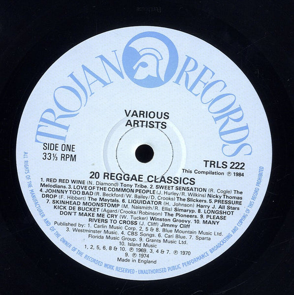 V.A [20 Reggae Classics Volume ]