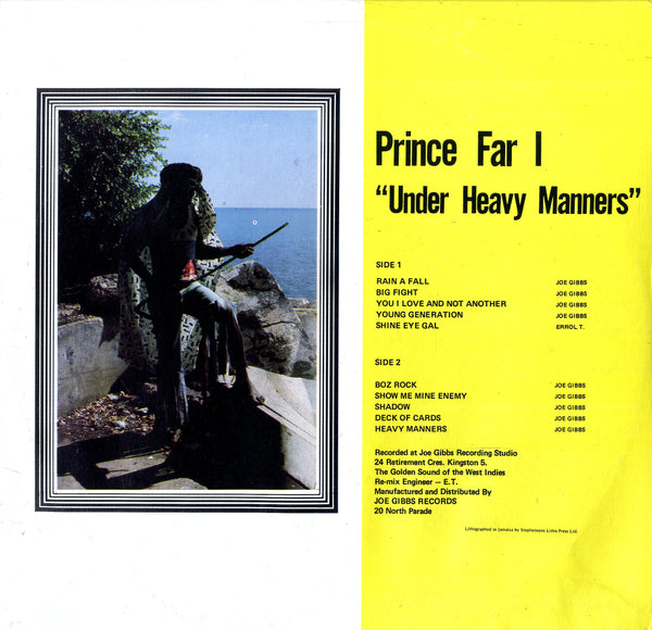 PRINCE FAR- I [Under Heavy Manners]