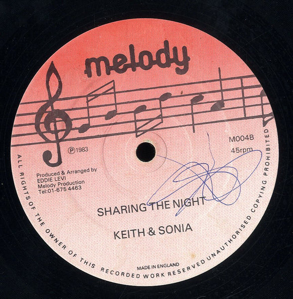 KEITH & SONIA [Two Time Lover / Sharing The Night]