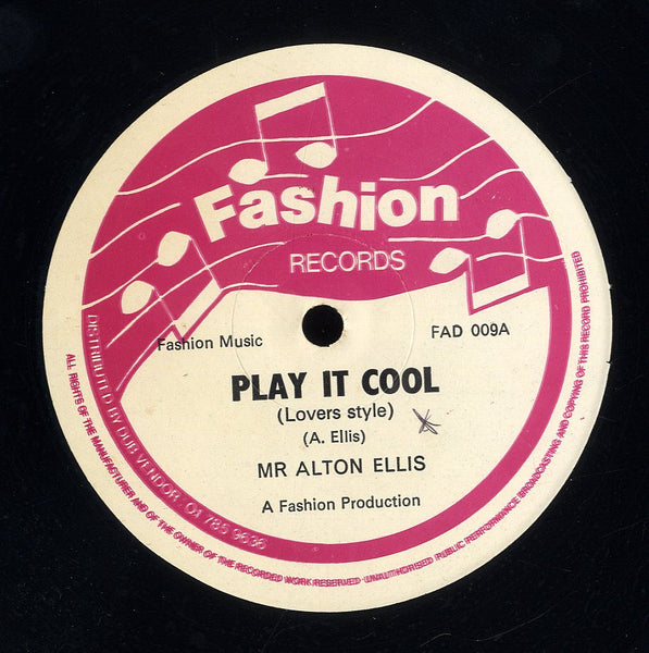 ALTON ELLIS [Play It Cool ]
