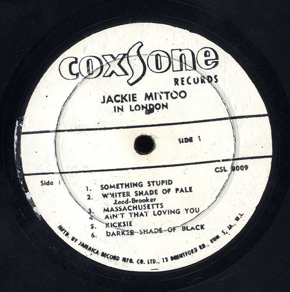 JACKIE MITTOO [Jackie Mittoo In London]