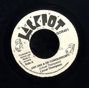 LINVAL THOMPSON / KING TUBBYS & THE AGREVATORS [Jah Jah A De Conqueror / Conquering Dub]