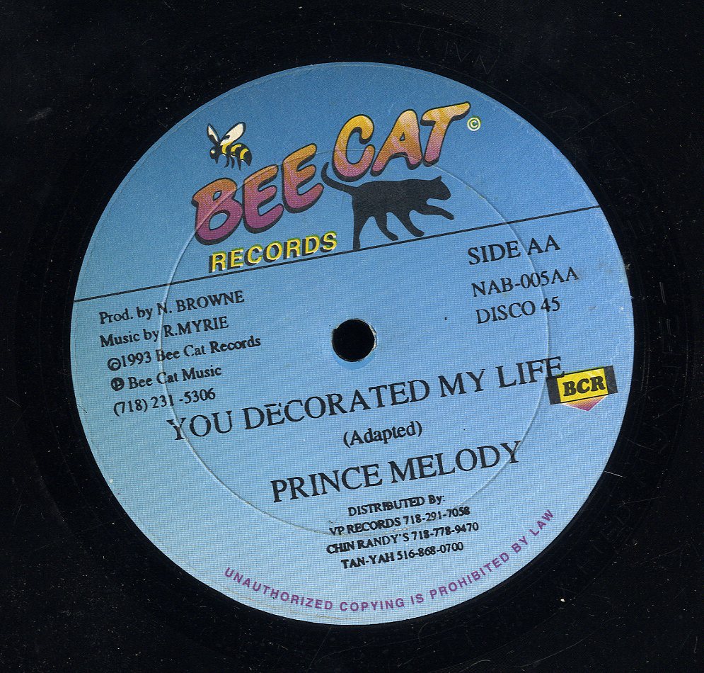 PRINCE MELODY / SKANKY DAN  [You Decorated My Life / Bow And Arrow]