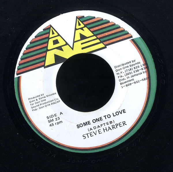 STEVE HARPER [Some One To Love]
