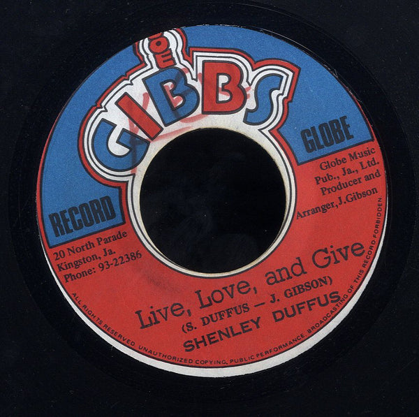 SHENLY DUFFFUS [Live Love & Give ]