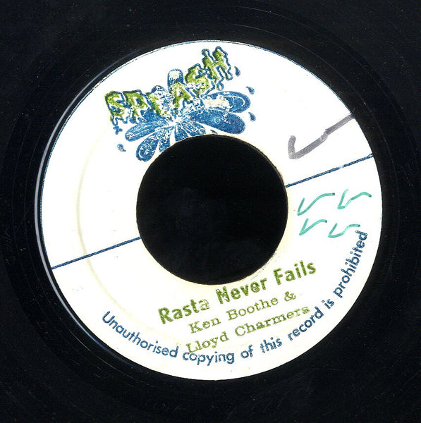 KEN BOOTHE [Rasta Never Fails]