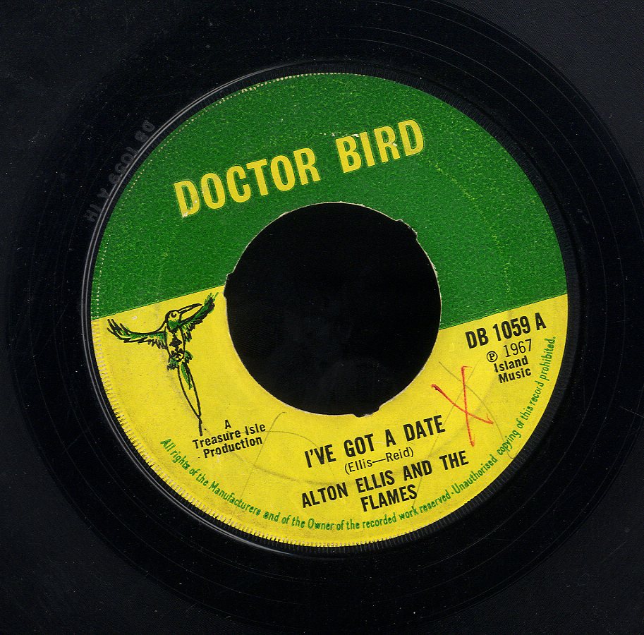 ALTON ELLIS / T. MCCOOK & SUPER SONICS [Girl I've Got A Date / Yellow Baskett]