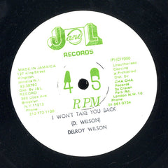 DELROY WILSON [Sharing The Night Together / I Won't Take You Back]
