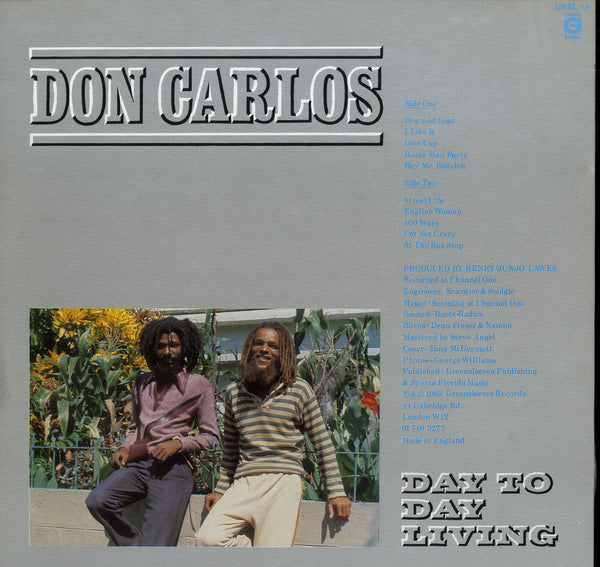 DON CARLOS [Day To Day Living]