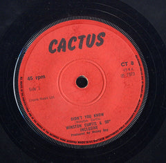 WINSTON CURTIS / HONEY BOY [Didn't You Know / What's Your Name]