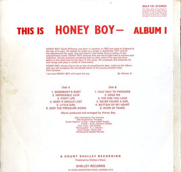 HONEY BOY [This Is Honey Boy]