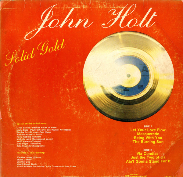 JOHN HOLT [Solid Gold]