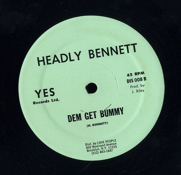 TONY BREVITT / HEADLY BENNETT [How I Feel / Dem Get Bunny]