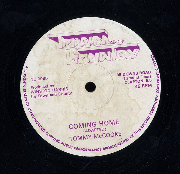 TOMMY MCCOKE [Coming Home / Bridge View]