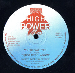 DEBORAHE GLASGOW [You're Sweeter]