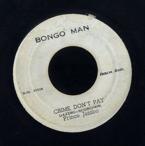 PRINCE JAZZBO / GLEN MILLER [Crime Don't Pay / For The Good Time]