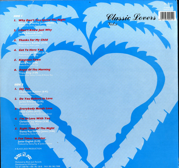 V.A. (DANNY RAY, CHRISTINE JOY WHITE, SHIRLEY JAMES) [Classic Lovers Vol.1]