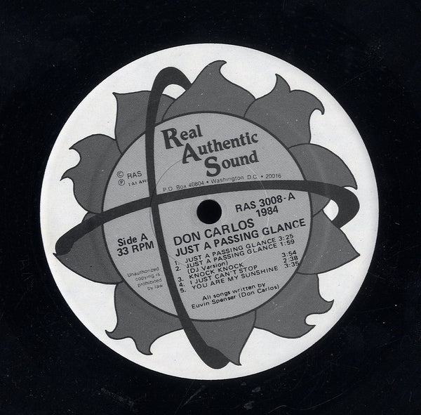 DON CALROS [Just A Passing Glance]