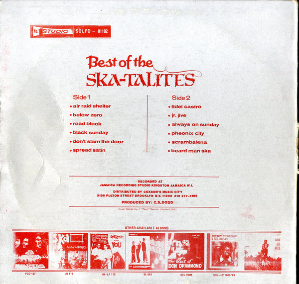SKATALITES [Best Of The Skatalites]