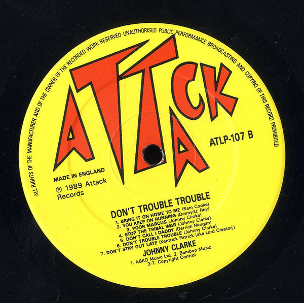 JOHNNY CLARKE [Don't Trouble Trouble]