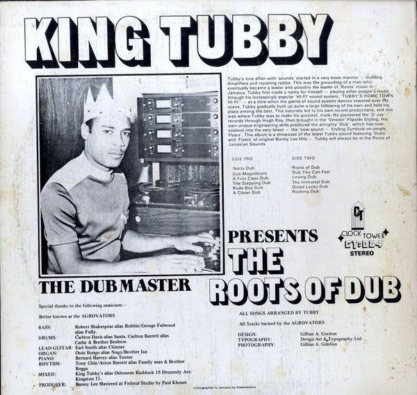 KING TUBBY [The Roots Of Dub]