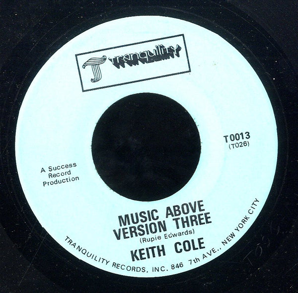 KEITH COLE / RUPIE EDWARDS ALL STARS [Music Above Version Three / Behold Another Version]