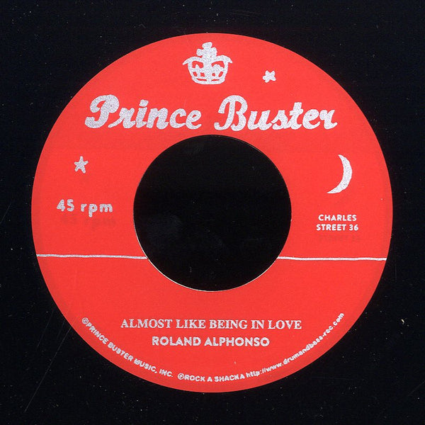 ROLAND ALPHONSO / BUSTER ALL STARS (SILKSCREEN LABEL)  [Almost Like Being In Love (Alternate Tamke) / Pink Night (Unreleased)]