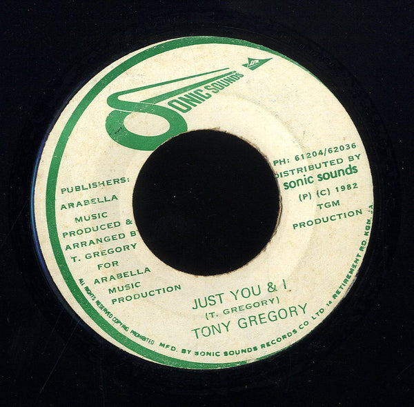 TONY GREGORY [Just You & I / It's Alright With Me]