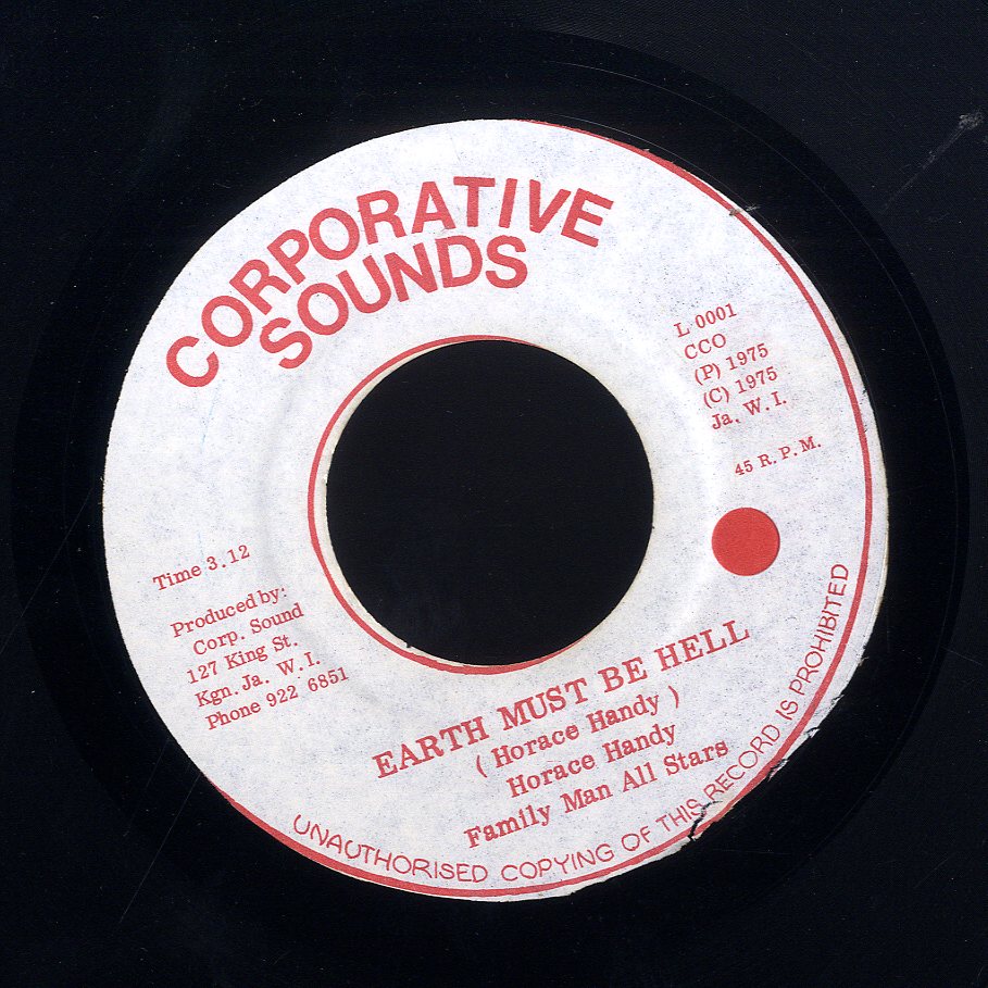 HORACE ANDY / WINSTON JARRETT & THE RIGHTEOUS FLAMES [Earth Must Be Hell / Let The Music Play]