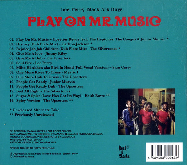 V.A. [Play On Mr. Music (Lee Perry Black Ark Days)] CD