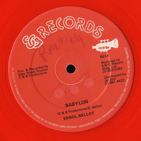 ERROL BELLOT [Babylon]