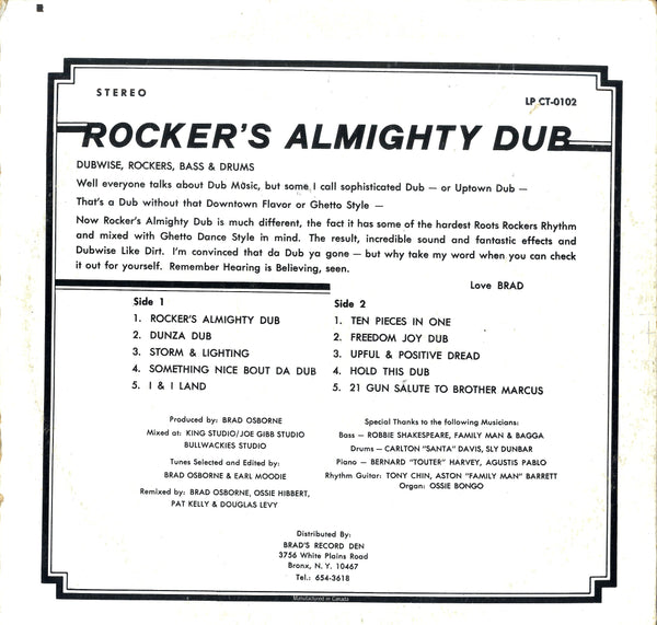 ROCKERS ALMIGHTY DUB [Rockers Almighty Dub]