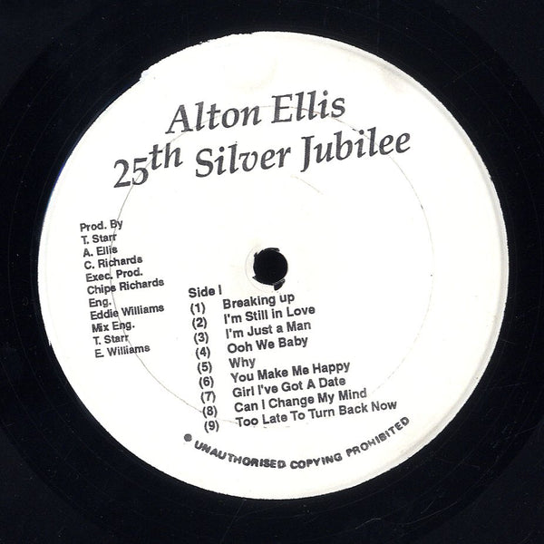 ALTON ELLIS [Alton Ellis's 25th Silver Jubilee]