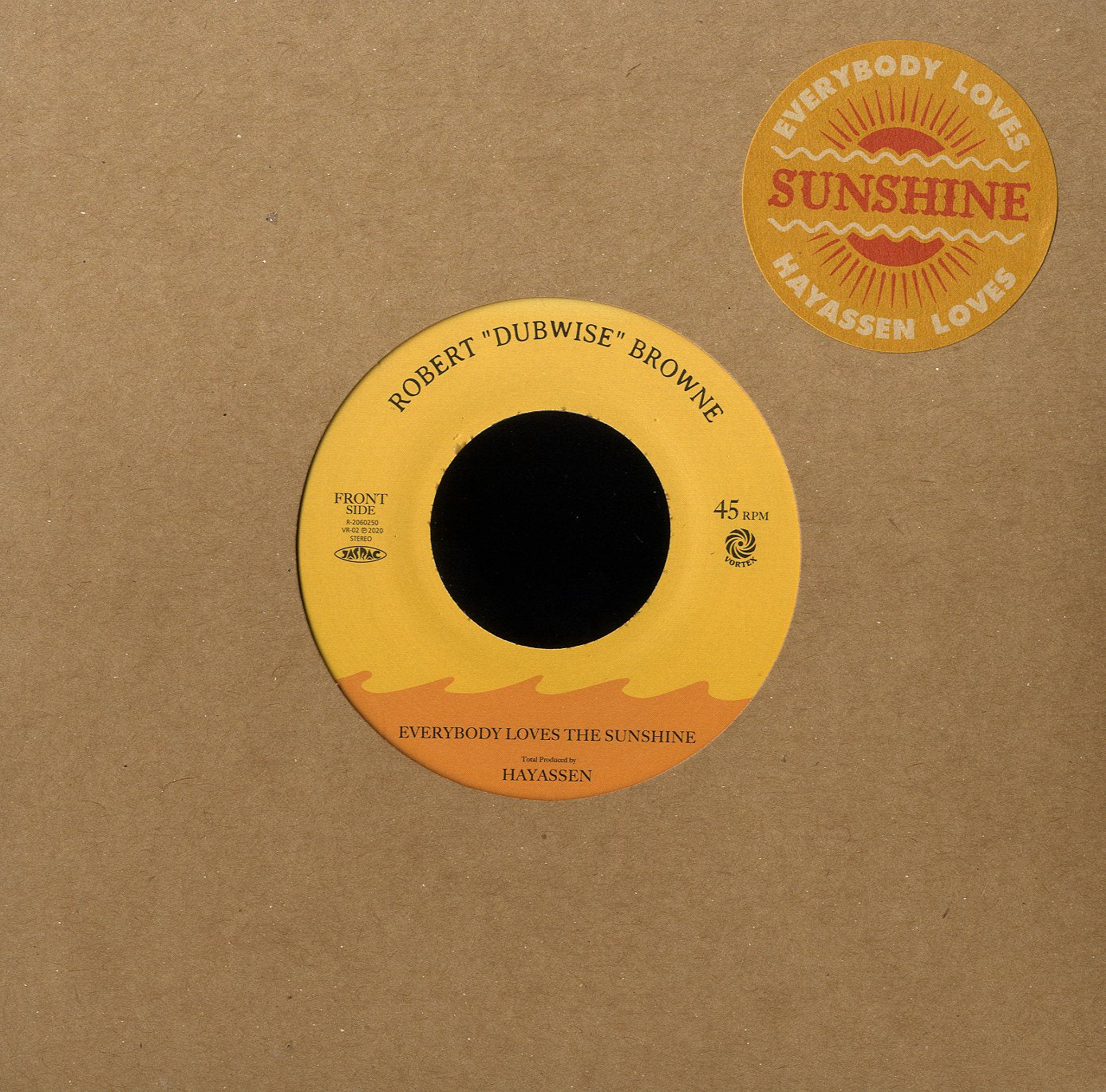 ROBERT “DUBWISE” BROWNE [Everybody Loves The Sunshine / Dub Version]