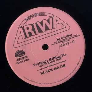 BLACK MAJIK / YONA [Feeling's Killing Me (Quietdawn Edit) / Could It Be I'm Falling In Love (Quietdawn Edit)]