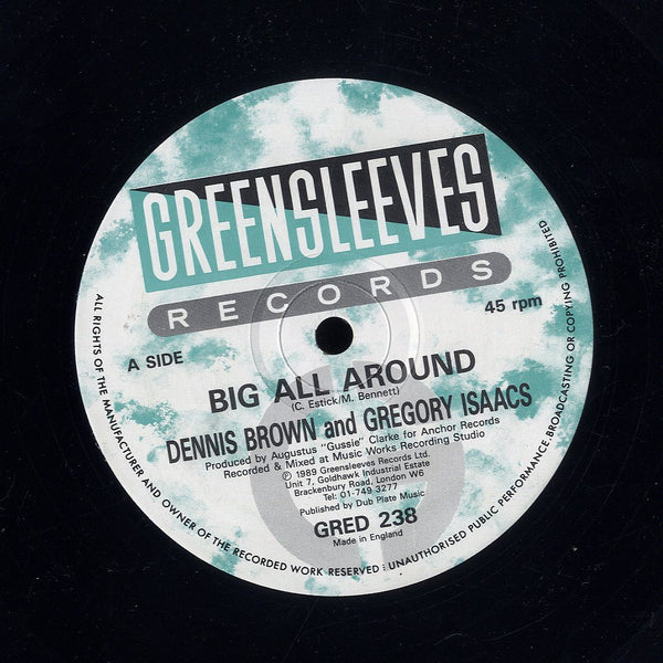 DENNIS BROWN & GREGORY ISAACS [Big All Around]