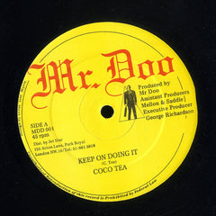 COCO TEA / NINJA MAN [Keep On Doing It / New Gun Fi Buss]