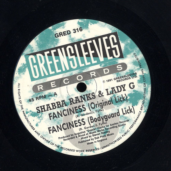 SHABBA RANKS & LADY G  [Fanciness / Fanciness Hiphop Reggae Mix]