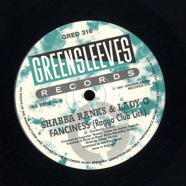 SHABBA RANKS & LADY G  [Fanciness / Fanciness Hiphop Reggae Mix]