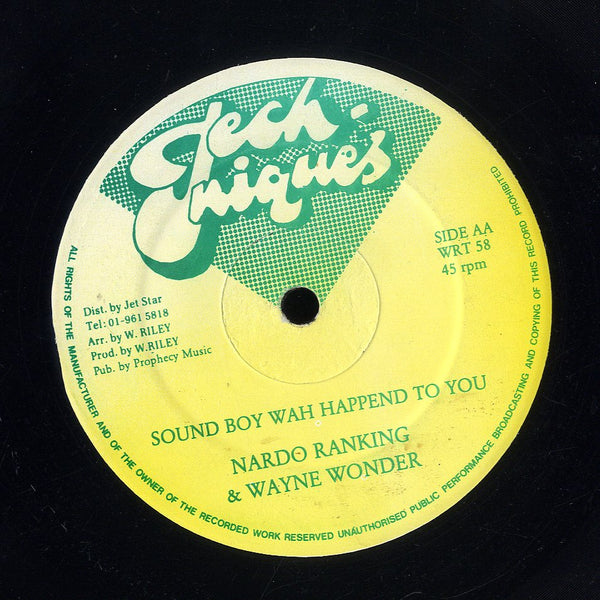 SPANNA BANNA / NARDO RANKING & WAYNE WONDER [Life Go On / Sound Boy Wah Happend To You]