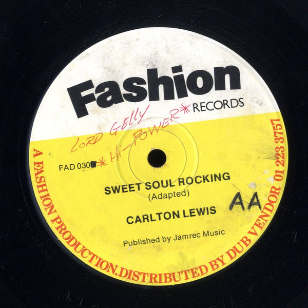 CARLTON LEWIS  [Small Talking / Sweet Soul Rocking]