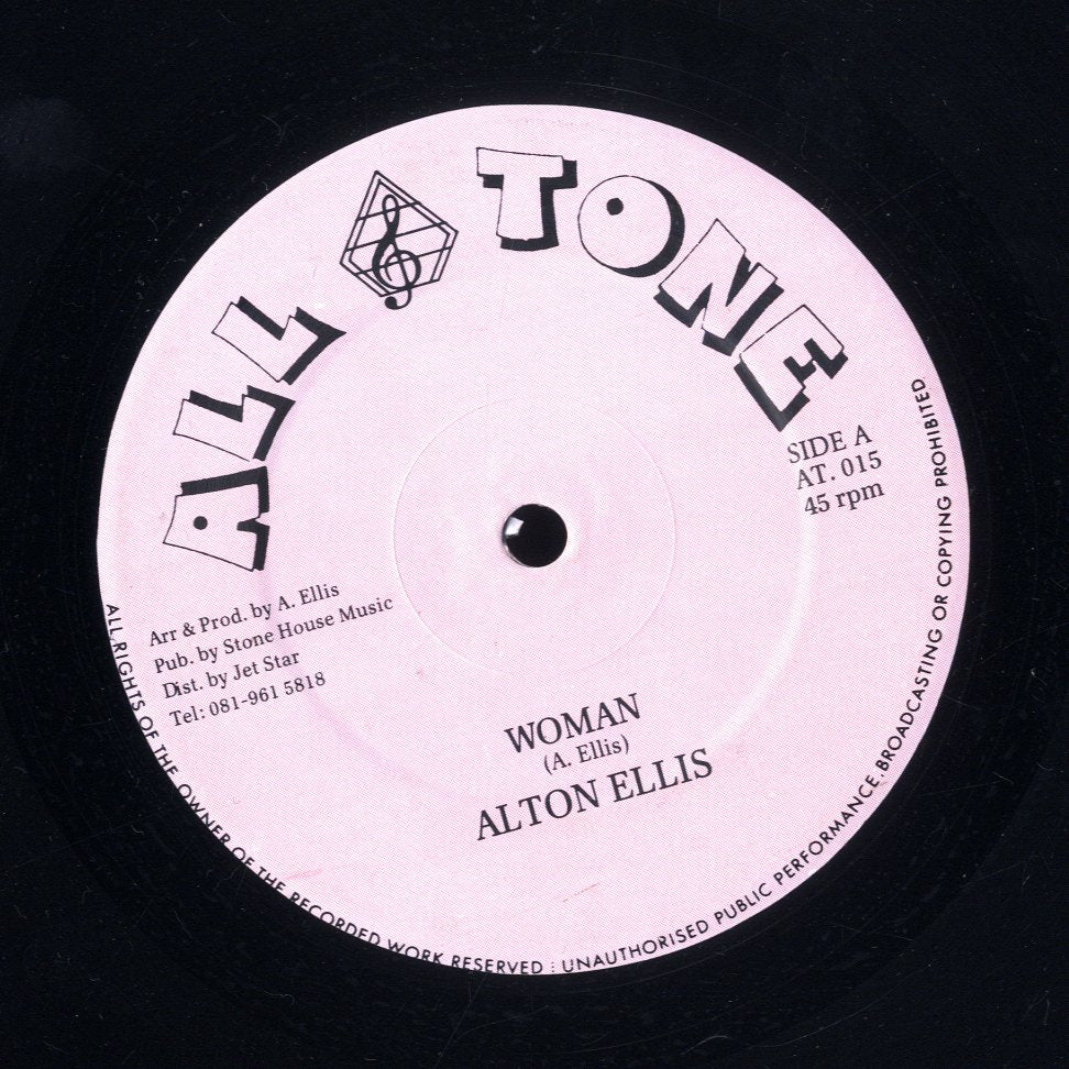 ALTON ELLIS [Woman / Let Him Try / Merry X-Mas Jamaican]