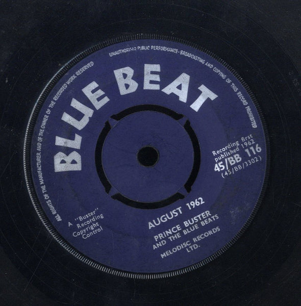 PRINCE BUSTER [Independence Song / August 1962]