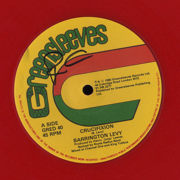 BARRINGTON LEVY / BARRINGTON LEVY & GENERAL ECHO [Crucifixion / Eventide Fire A Disaster]