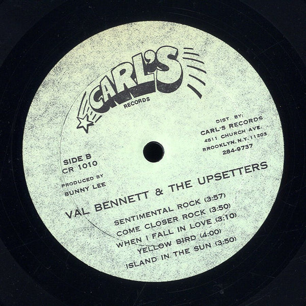 VAL BENNETT & UPSETTERS [Val Bennett & Upsetters]