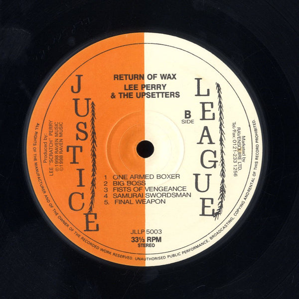 LEE PERRY & THE UPSETTERS [Return Of Wax]