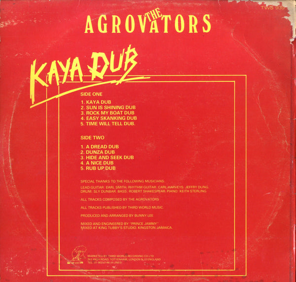 THE AGROVATORS [Kaya Dub]