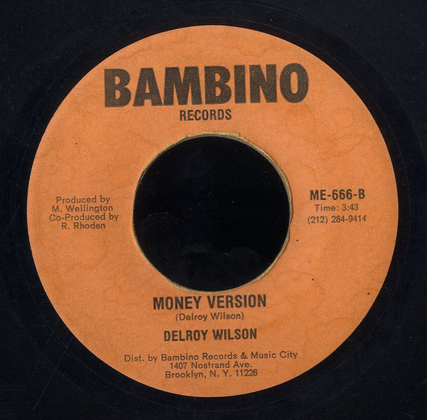 DELROY WILSON [Money]
